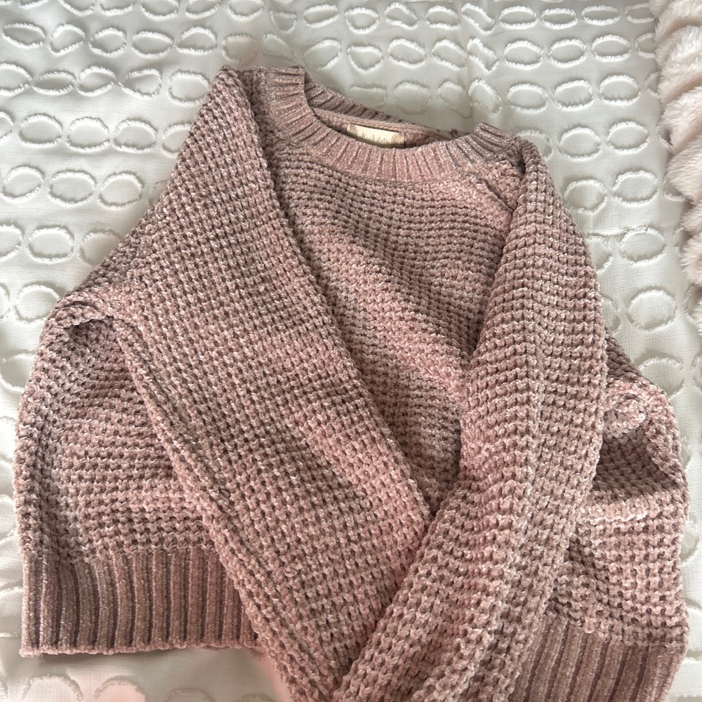 Altar'd State Large light pink knitted sweater